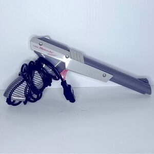 Original 1985 Nintendo NES Zapper Duck Hunt Gun NES-005 Gray Not Tested
